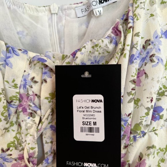 Let's Get Brunch Floral Midi Dress - Picture 2 of 5